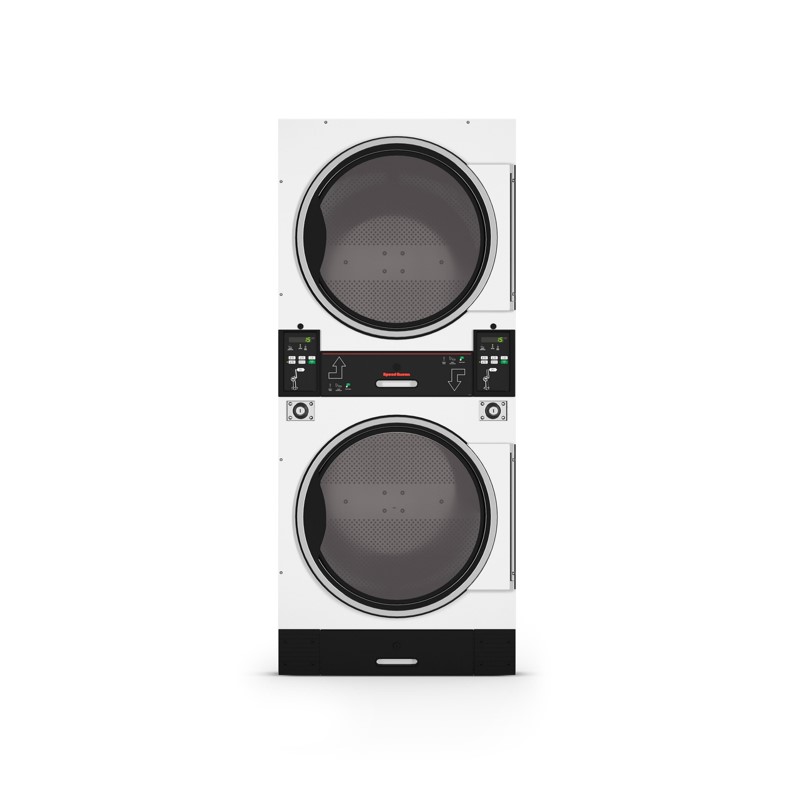 Vended Large Stack Dryers 14-21KG White